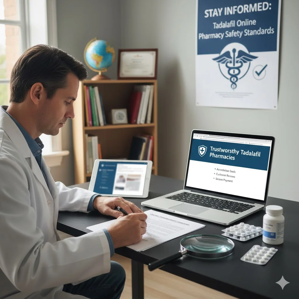 Stay Informed about Tadalafil Online Pharmacy Safety Standards